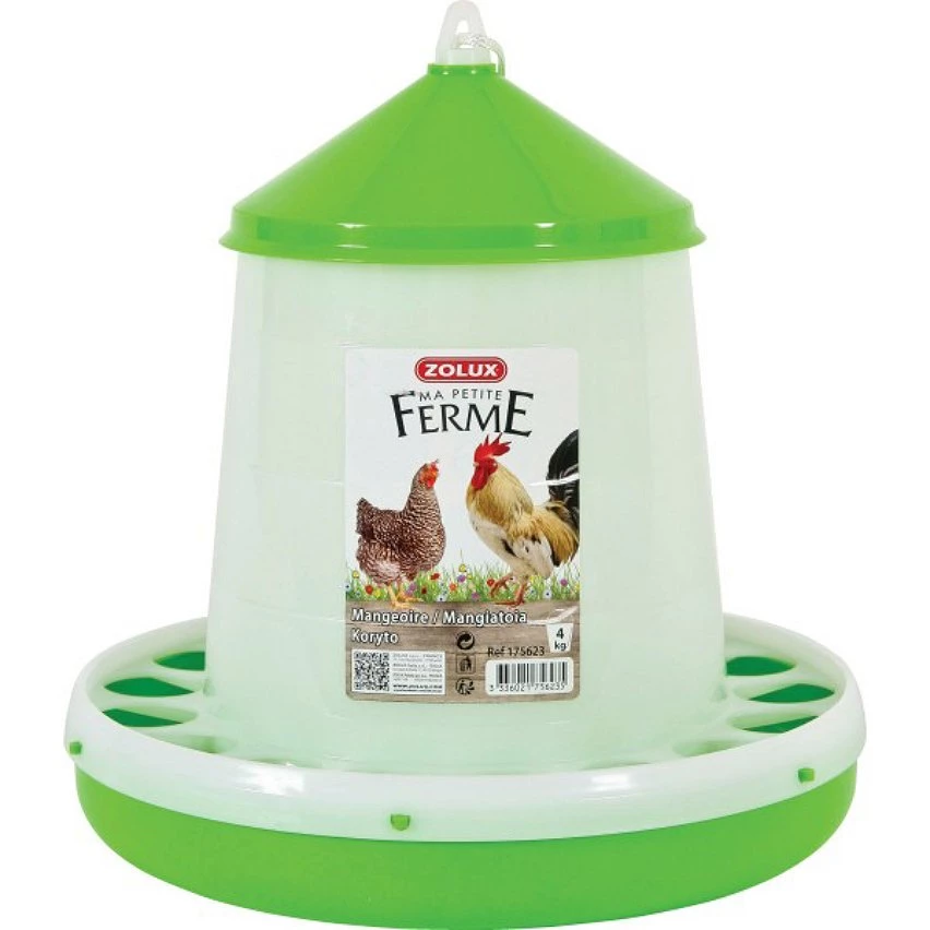 Meilleure affaire 😉 Mangeoire silo ZOLUX - Vert - 4 Kg - 175623 👍 – Image 3