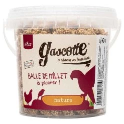 Vente flash 😉 Gasco -Balle de Millet à picorer - Gascotte pour Basse Cour - 240g 🎁