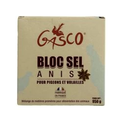 Sortie 💯 GASCO- Bloc Sel Anis pour poules 👍