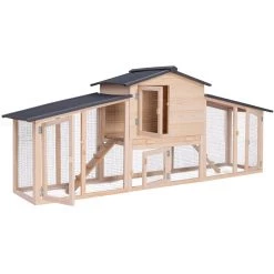 Les meilleures critiques de 🥰 IDMARKET Poulailler VIP avec clapier double XXL en bois 🤩