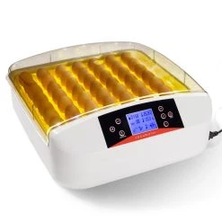 Nouveau 😍 IDMARKET Couveuse PRO automatique 56 oeufs éclairés incubateur autonome avec LED mire oeufs 🛒