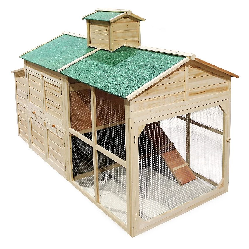 Acheter đ„ Poulailler Bois Cottage Enclos extĂ©rieur Nichoir Ălevage Basse-cour đ§š