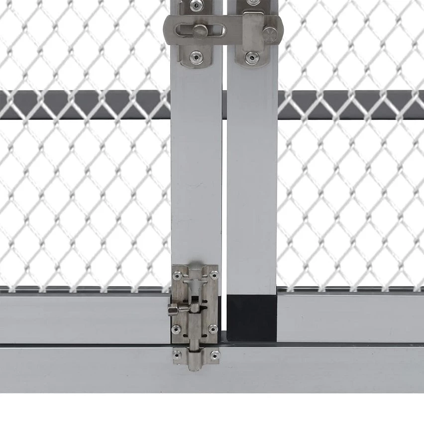 Bon marché 🎁 vidaXL Poulailler avec rampes et nichoir Aluminium 🛒 – Image 4