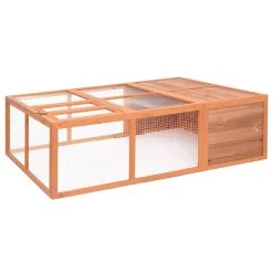 Grosses soldes 😀 vidaXL Cage pour animaux de jardin 150x100x50 cm Bois de sapin massif ✨